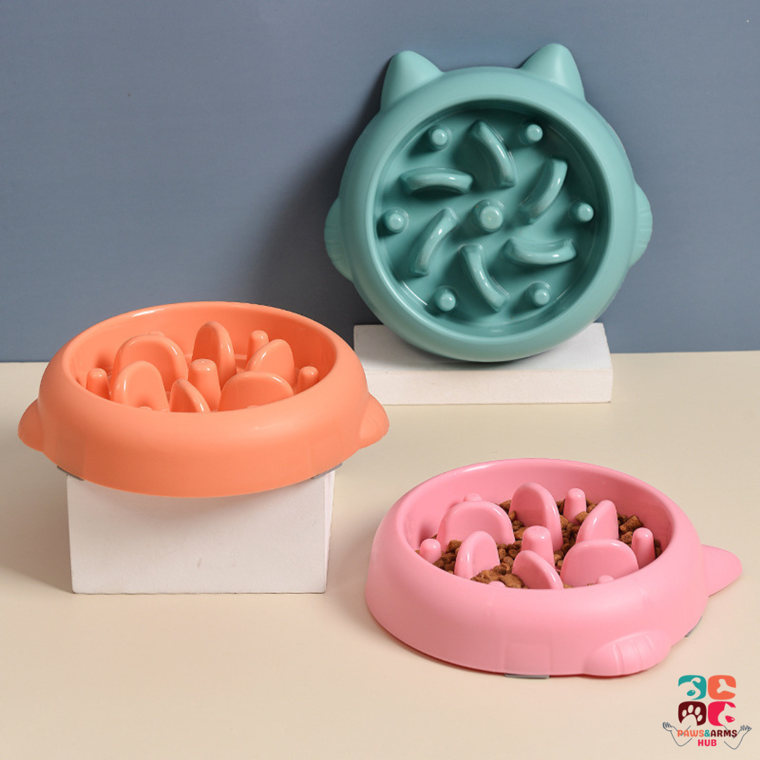 Slow Feeder&Anti Choking Pets Bowl